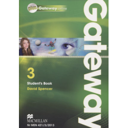 Język angielski Gateway 3 Student's Book Podręcznik Szkoły ponadgimnazjalne
